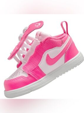 Kids Pink Jordan Sneakers